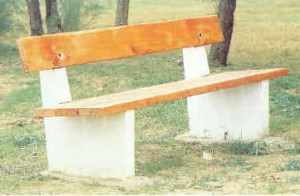 panchine-in-cemento-legno